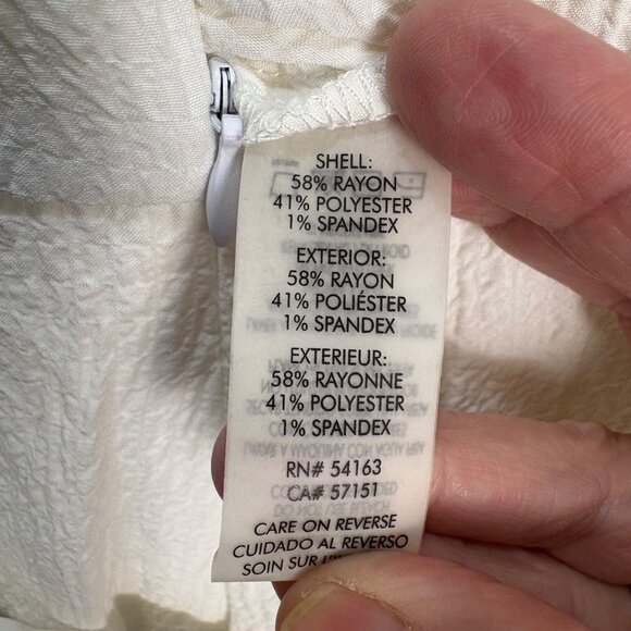 Calvin Klein Womens Sleeveless Crinkle Crepe Jumpsuit Size 14 Tie Waist Onesie - Picture 7 of 10